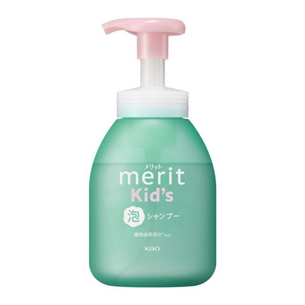 メリットキッズ　泡で出てくるシャンプー　ポンプ　３３０ｍｌ, ナチュラルフローラル, 330ml