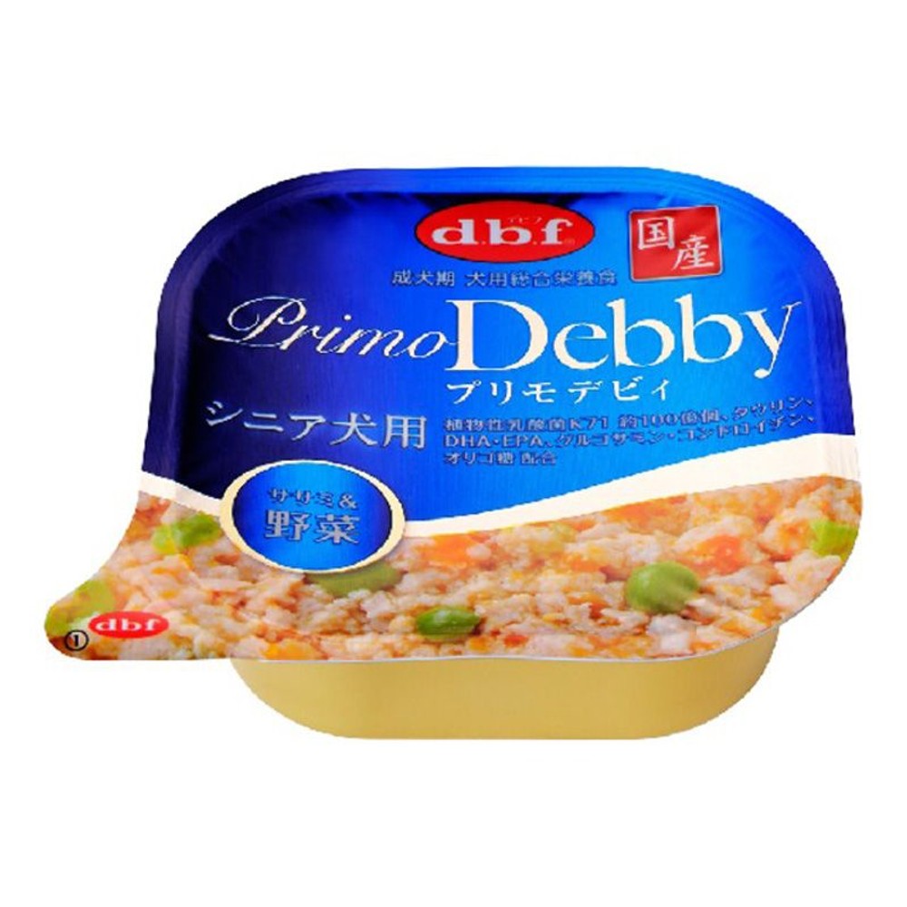 デビフ　プリモデビィ　シニア犬　ササミ野菜　95ｇ, その他カラー１, その他サイズ１