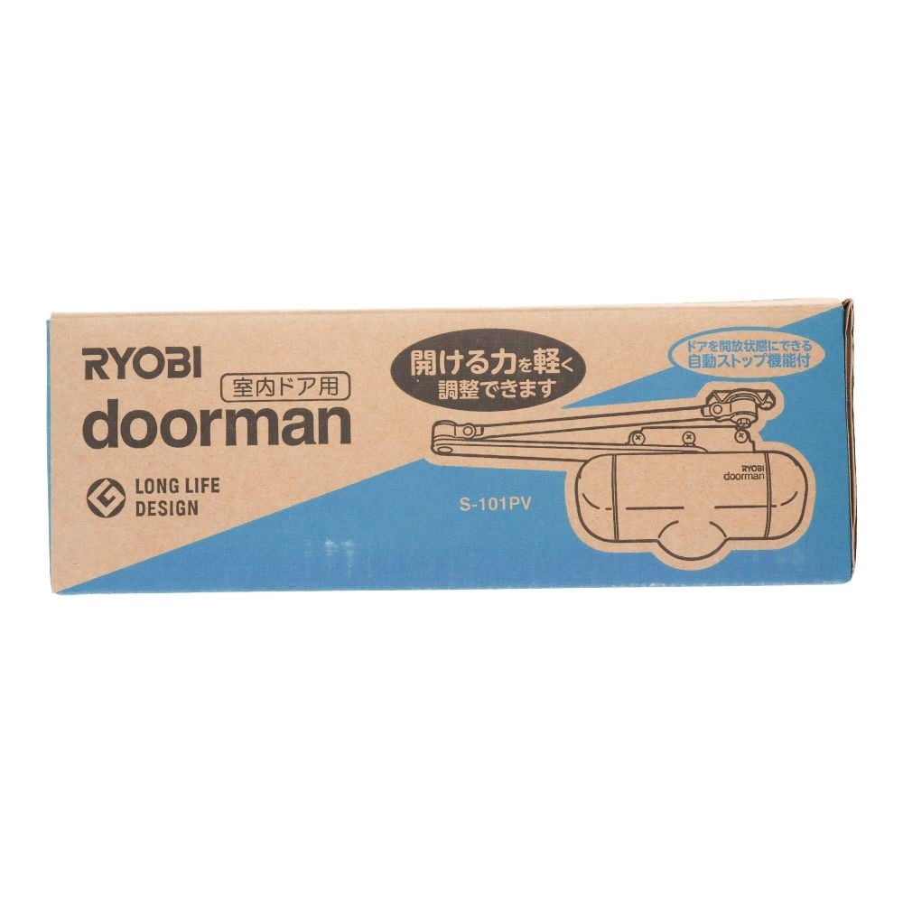 リョービ　ドアクローザー　ｄｏｏｒｍａｎ　ホワイト, ホワイト, 1個入り