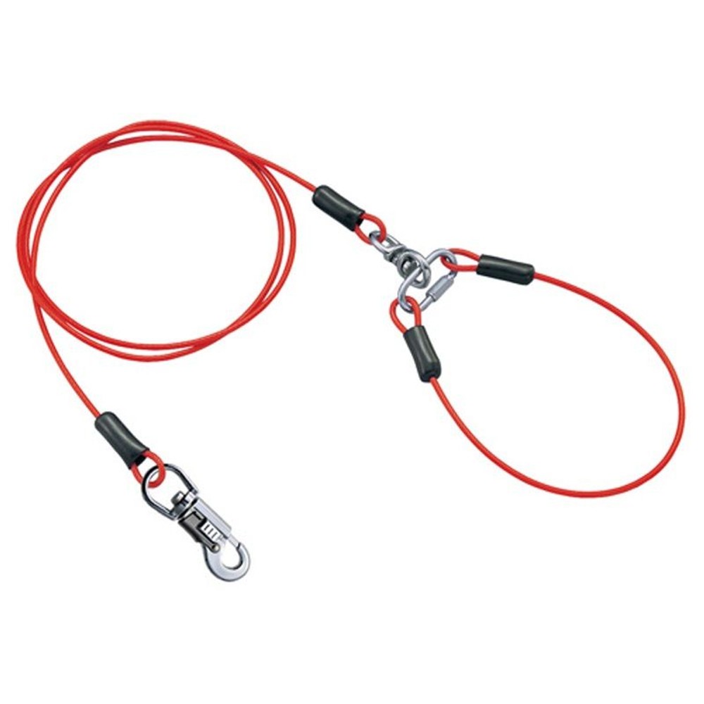 ヤマヒサ　タフギア　ワイヤーチェーンプラス, レッド, 3.5mm