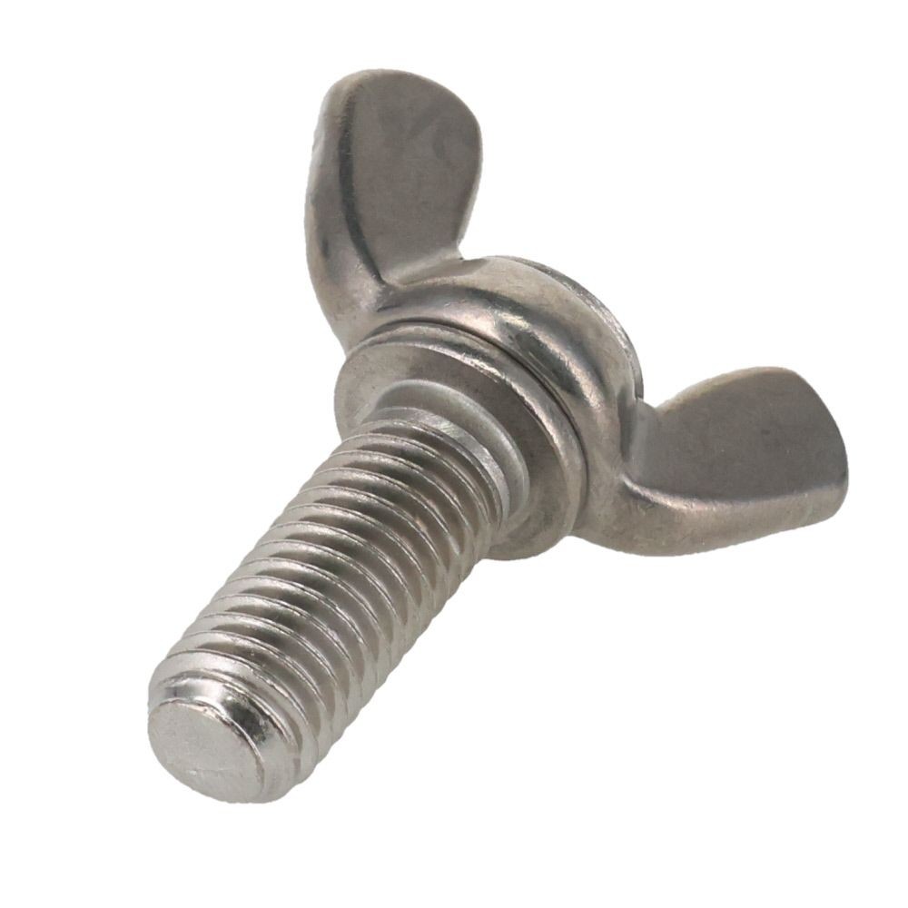 ステンレス　蝶ボルト　Ｍ１０&times;２５　１入, シルバー, M10&times;25mm