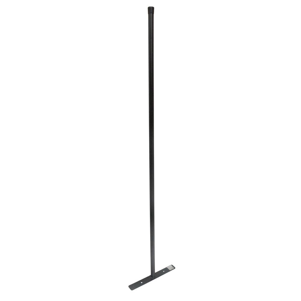 アメリカンフェンス用柱　ブラックＨＴ　約１８００ミリ, ブラックＨＴ, 1800mm