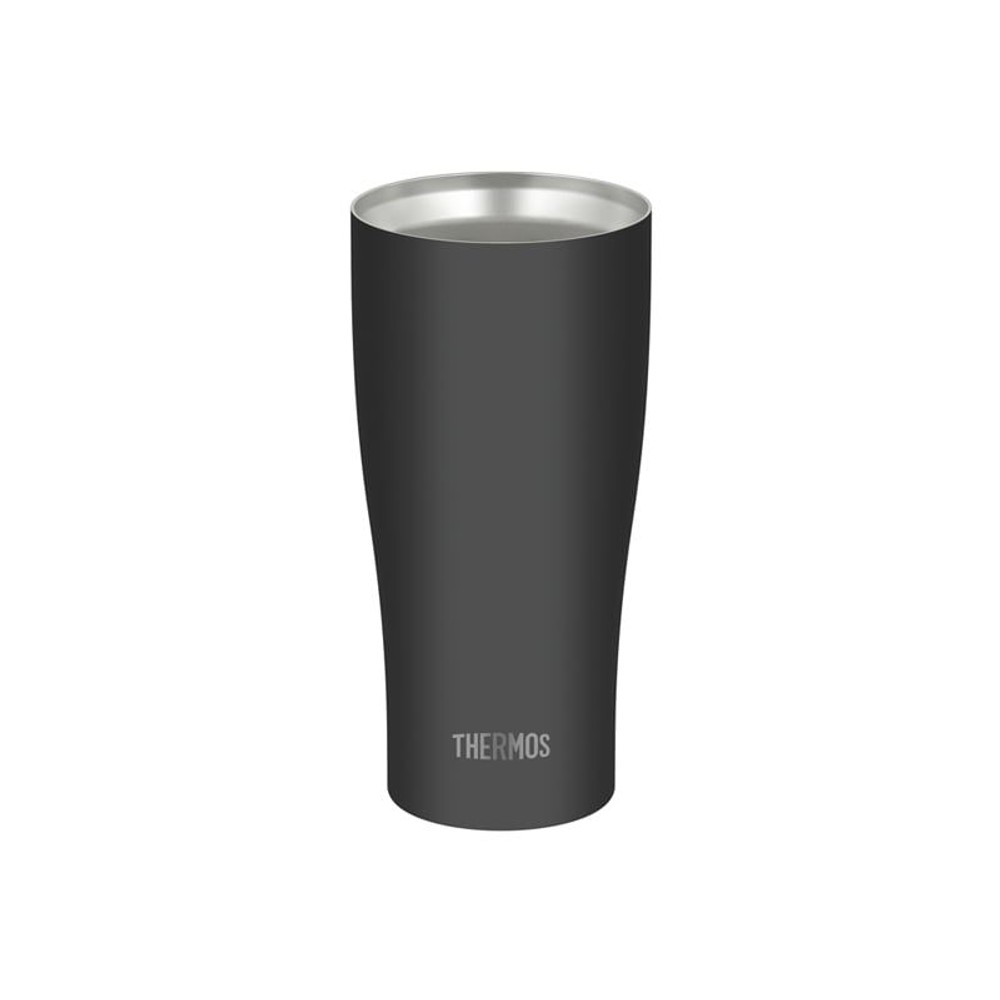 サーモス　真空断熱タンブラー ＪＤＹー４２１Ｃ ＭＴＢＫ, マットブラック, 420ml