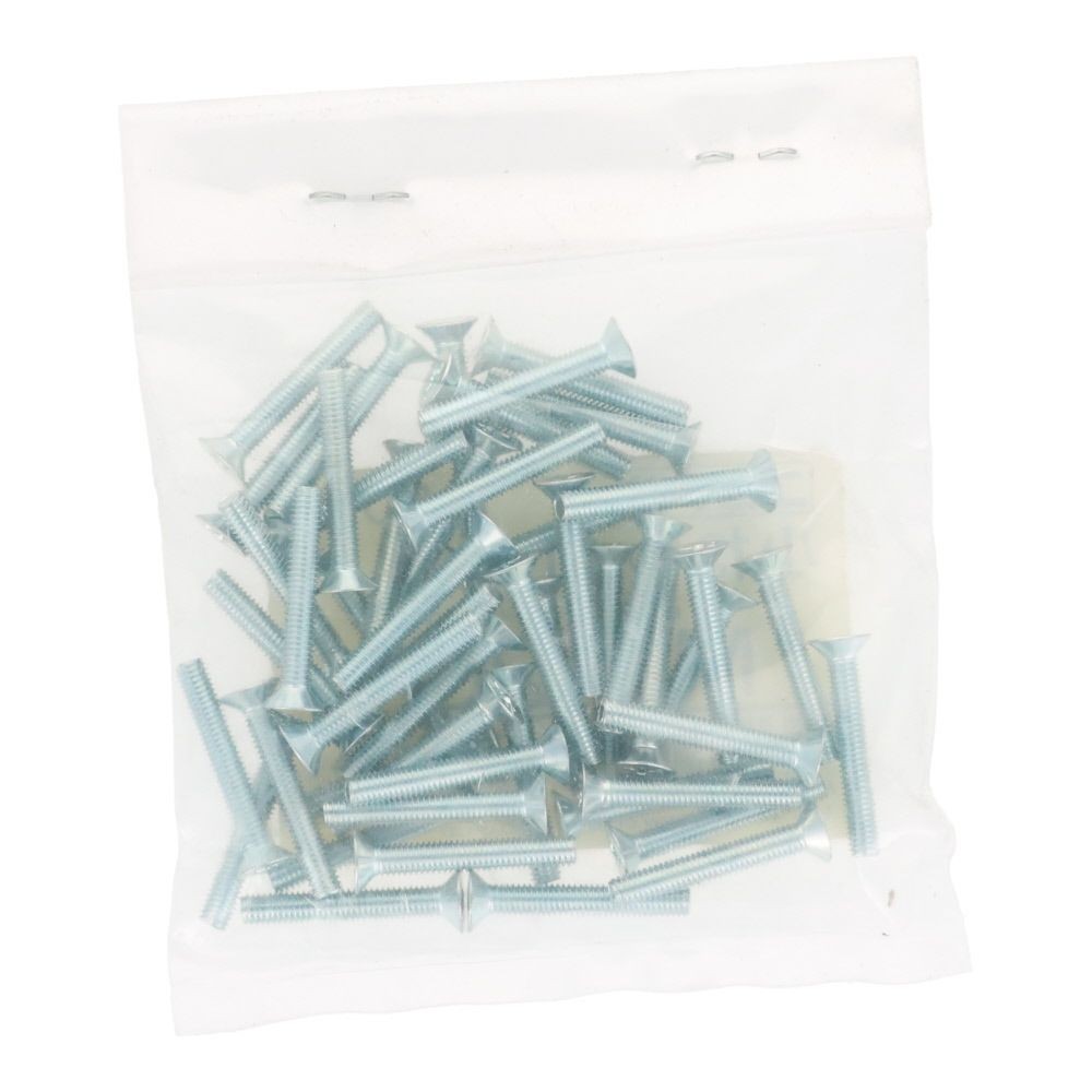 ユニクロ　小ねじ　皿　Ｍ３&times;２０　５０個入り, 小ねじ, M3&times;20