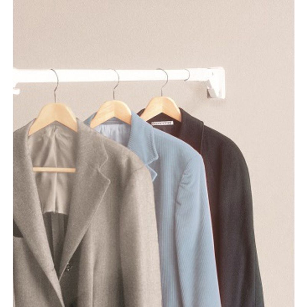 平安 突っ張り棒 超強力極太 ホワイト 耐荷重60〜17kg 幅170〜280cm HGP-170, ホワイト, 幅170〜280cm