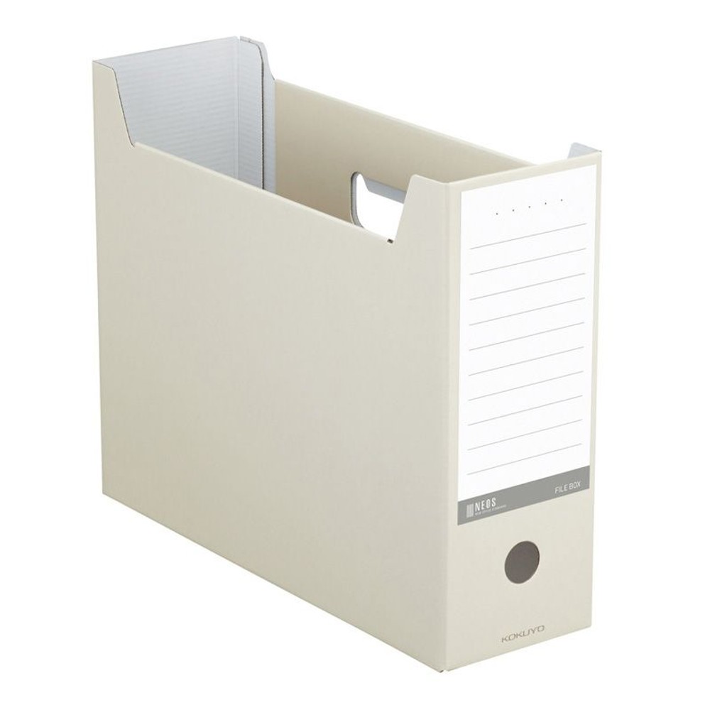コクヨ　ファイルボックス　NEOS　オフホワイト, オフホワイト	, A4
