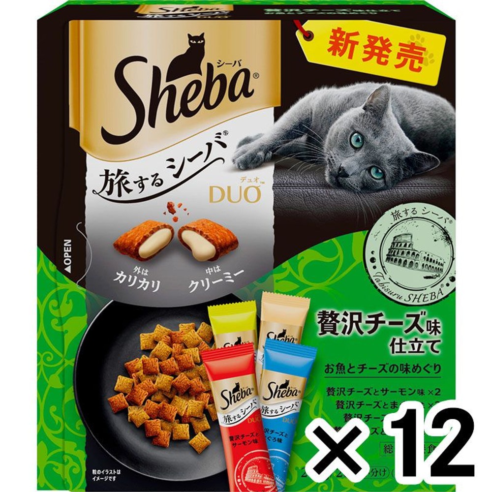 シーバデュオ　贅沢チーズ味200ｇ &times;12個セット, 200g, 12個セット