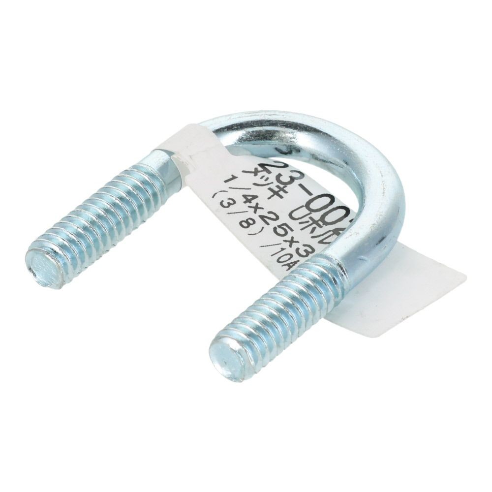 ユニクロ　Ｕボルト　Ｗ１／４&times;２５&times;３３, ボルト, W1／4&times;25&times;33