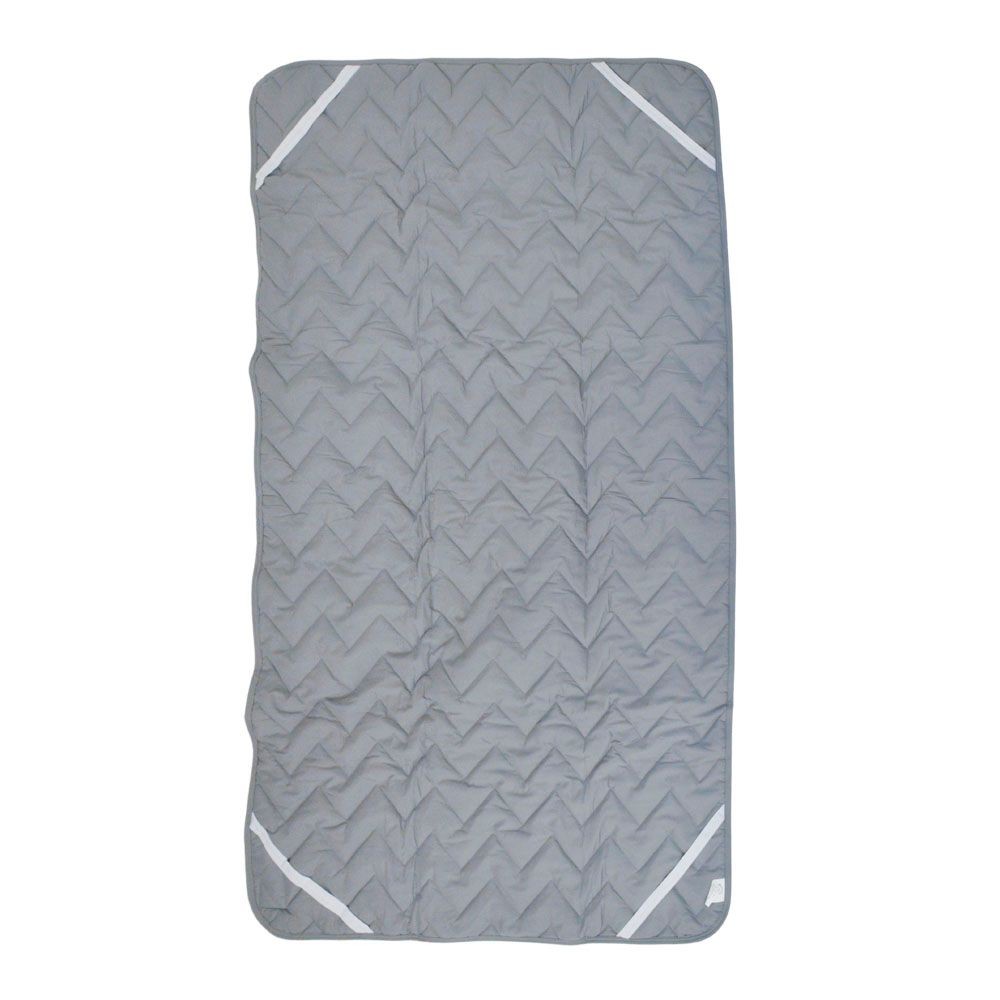 除湿シート入り　洗えるベッドパッド　セミダブル　約１２０&times;２００ｃｍ　グレー, グレー, セミダブル