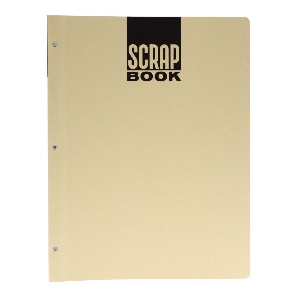コクヨ　スクラップブック　B4　とじ込み式　無地, クラフト, B4