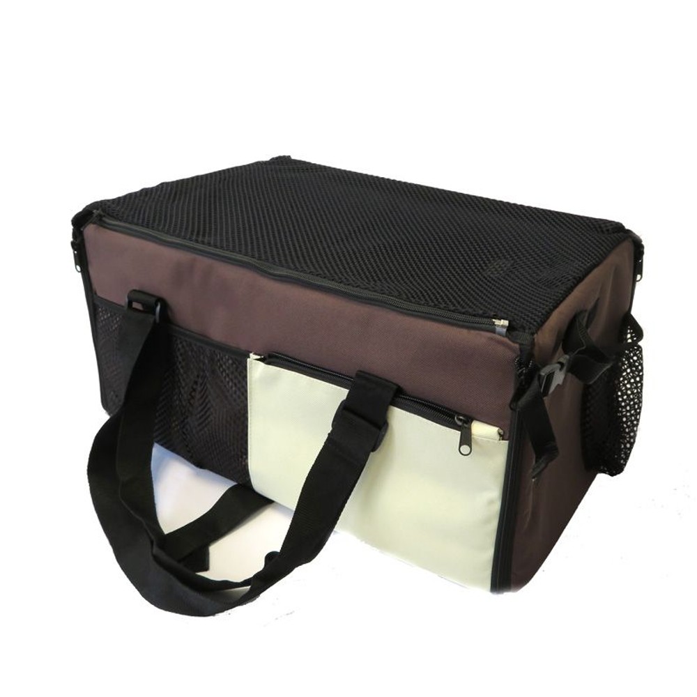 吸水口付ペット用ドライブソフトケース, ブラウン（S）, Sサイズ