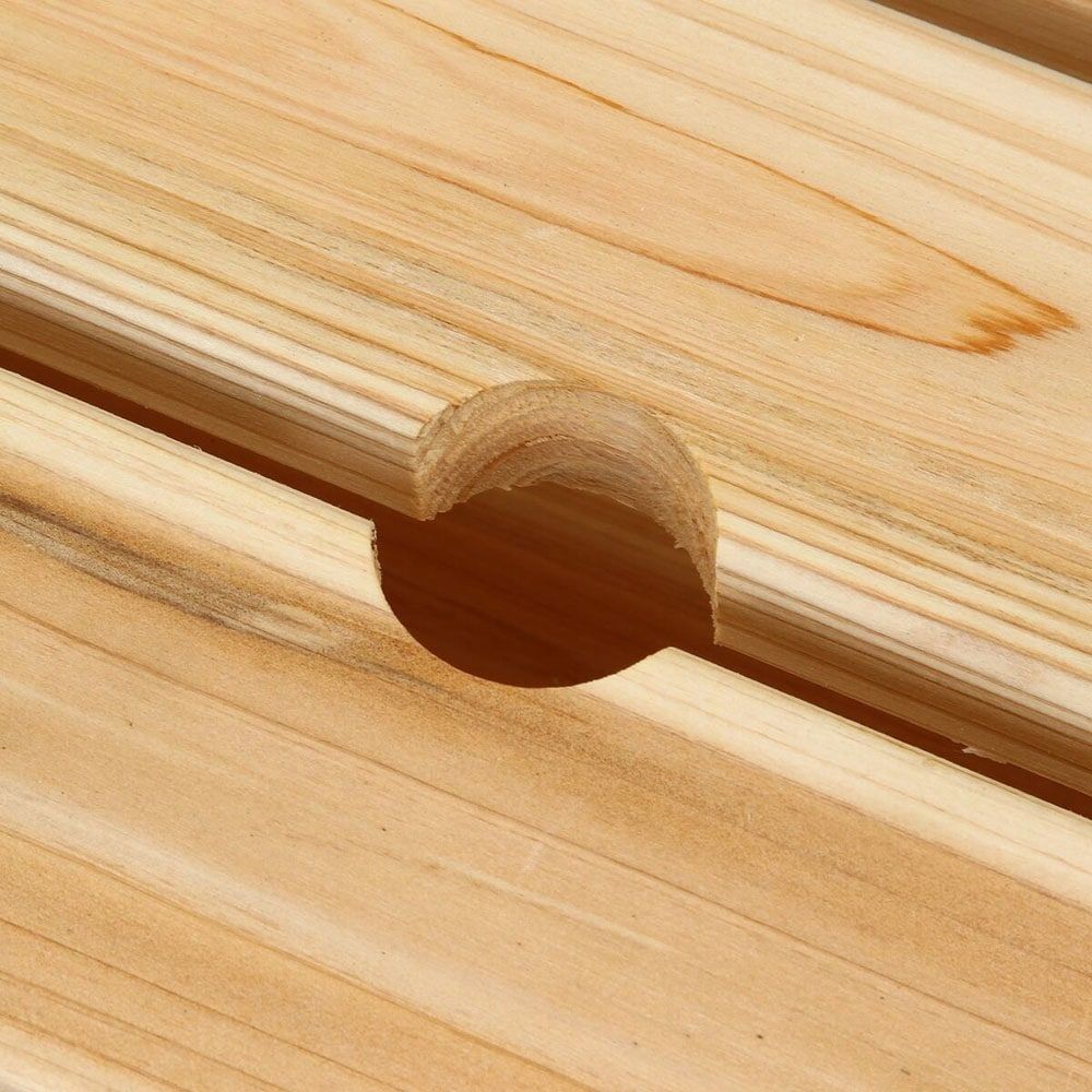 ＢＢＱテーブル＆ベンチセット　コンロスペース付　ＮＡ【メーカー直送・代引不可】, ナチュラル, ベンチセット