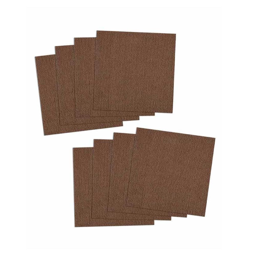 撥水タイルマット8枚入ＢＲ, ブラウン, 8枚入り
