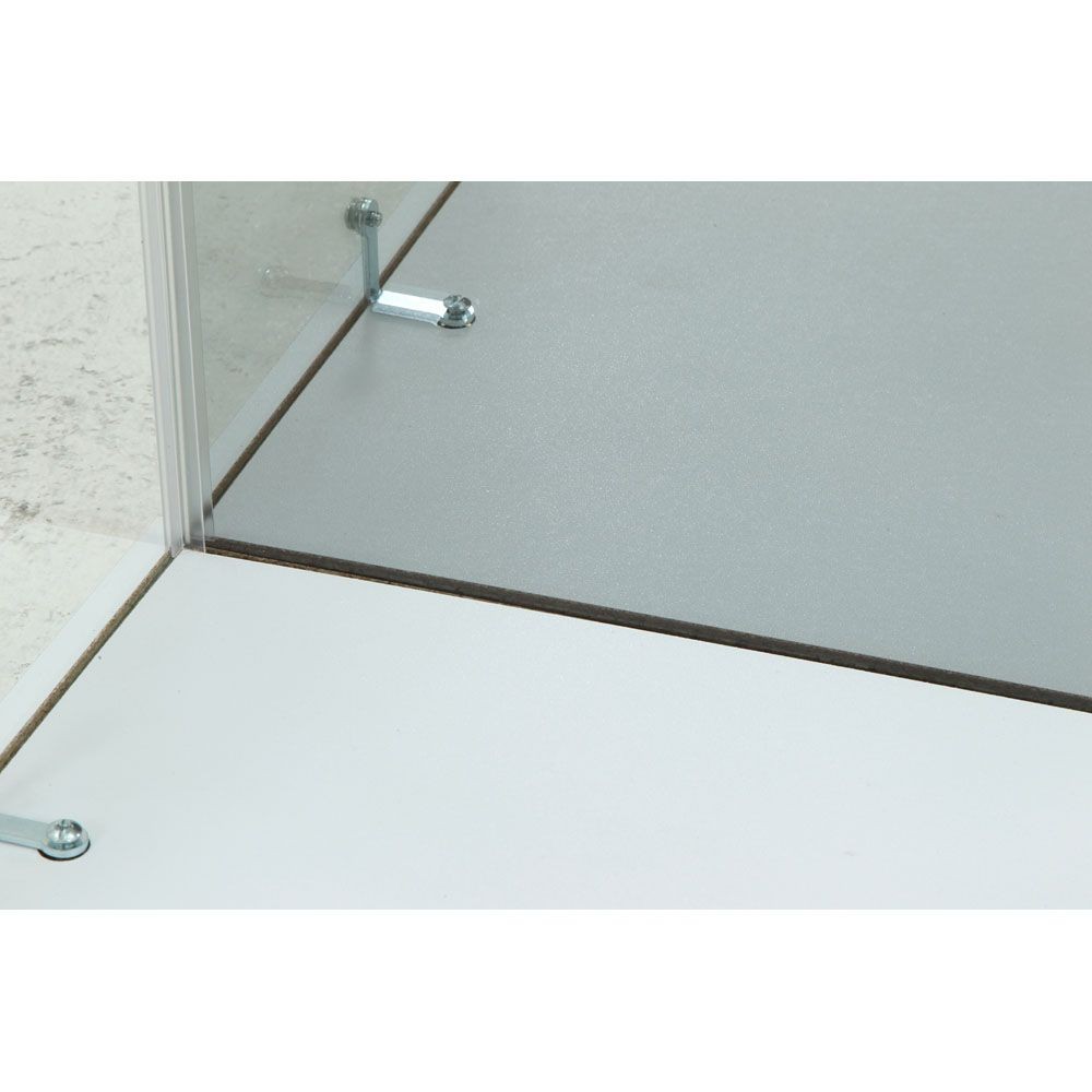 不二貿易 ガラスコレクションケース　ＢＡＡＬ　ＷＨ【メーカー直送・代引不可】, ホワイト, 幅390mm&times;奥行300mm&times;高さ1195mm