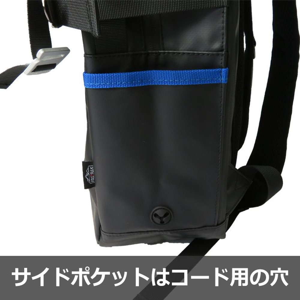 防水生地を使ったリュック　Ｔ16, ブラック, 約21Ｌ