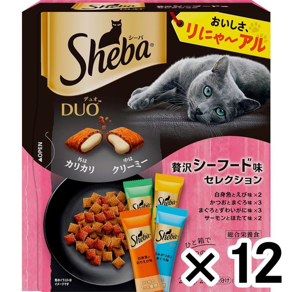 シーバデュオ　贅沢シーフード味200ｇ &times;12個セット, 200g, 12個セット
