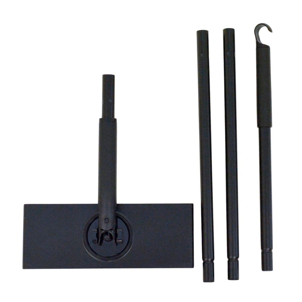 ウィザ WIZ'A ノータッチ楽拭きワイパー, 黒, 本体