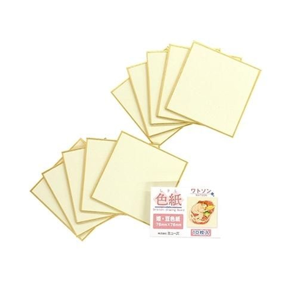 ミューズ 色紙 ワトソン 姫・豆色紙 10枚入, 色紙 ワトソン, 姫・豆色紙10枚入