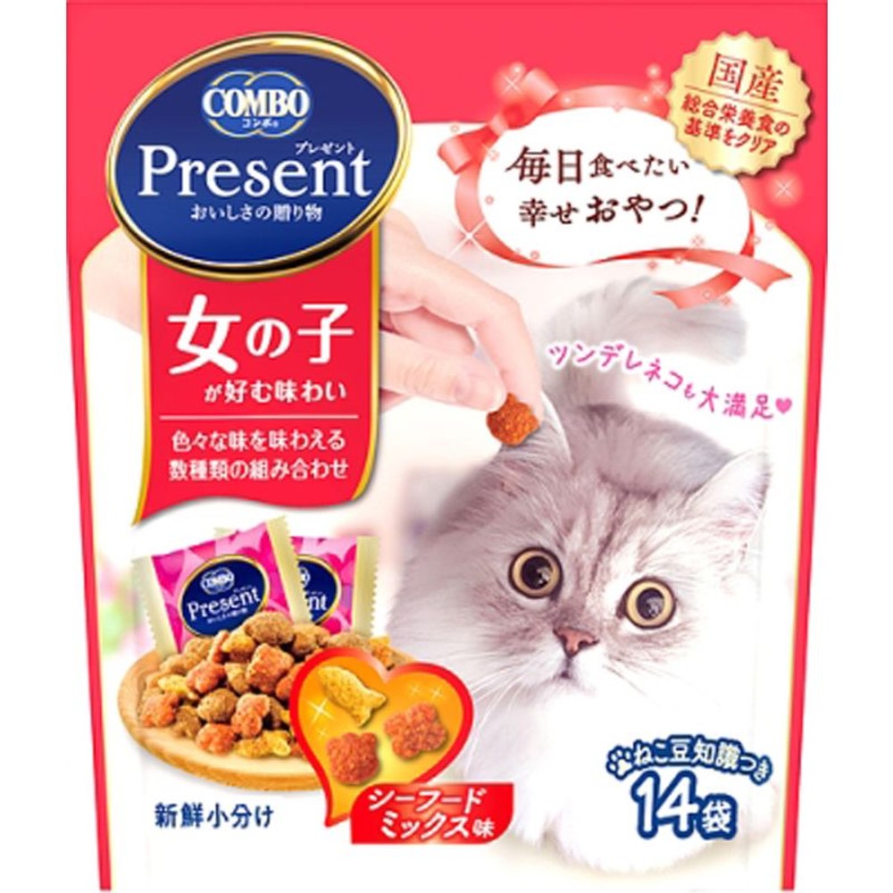 コンボ　キャット　プレゼント　シーフード味　3ｇＸ14, その他カラー１, その他サイズ１