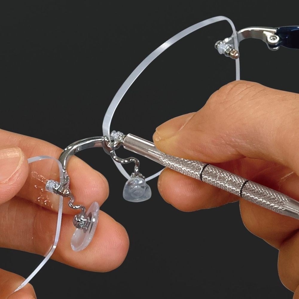 アネックスツール（ANEX） メガネ用　精密ドライバー　キーホルダー付　ー１．８　＋０　ナット回し　２．２〜２．５ｍｍ 80-N, 80-N, D95&times;W19&times;H6mm
