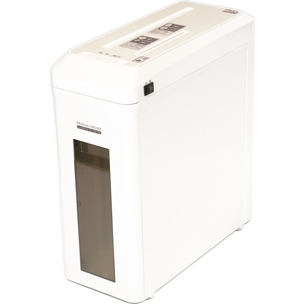 パーソナルシュレッダ  NSE-702Ｗ【メーカー直送・代引不可】【法人限定】, ホワイト, A4