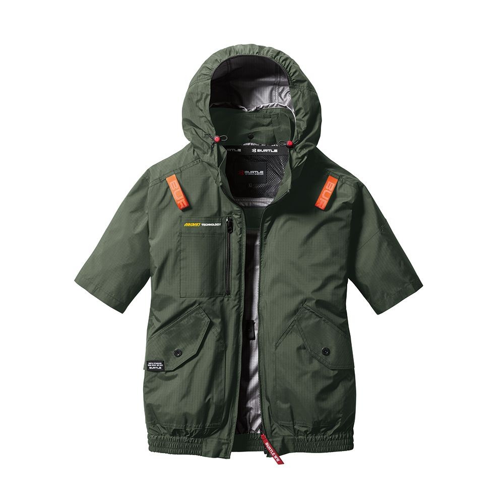 BURTLE AIRCRAFT バートル エアークラフト AC2076 ミルスグリーン, ミルスグリーン, Mサイズ