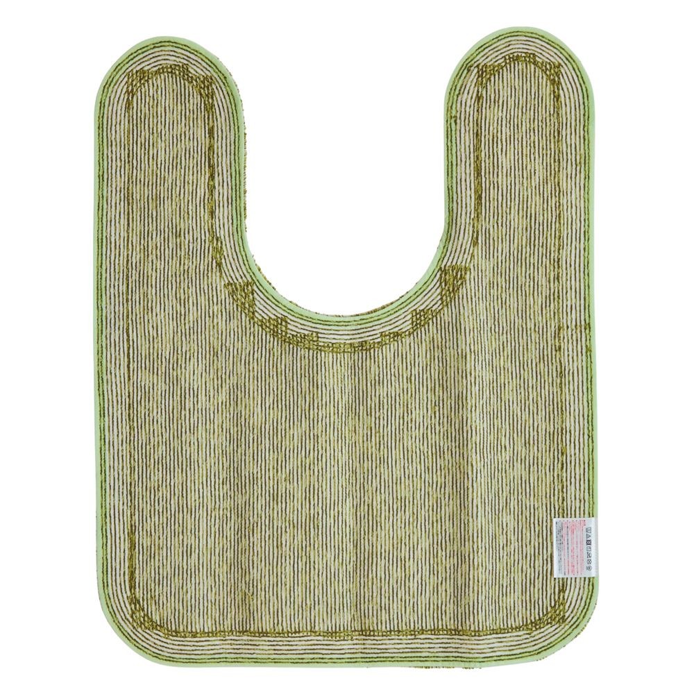 センコーＮＥＯツイード2耳長トイレマット, グレー, 75×60cm