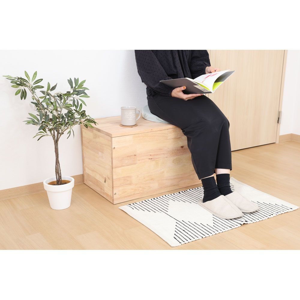 不二貿易 ＮＳ　ＴＡＴＡＭＩ　収納ベンチ　（ベースタイプ）【メーカー直送・代引不可】, ナチュラル, 幅800mm&times;奥行400mm&times;高さ390mm