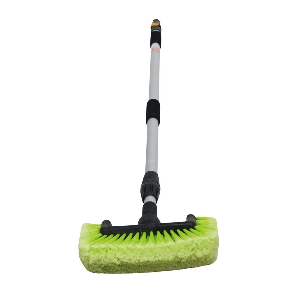 ●大型車用伸縮洗車ブラシ2．4ｍ, グリーン, 2.4m