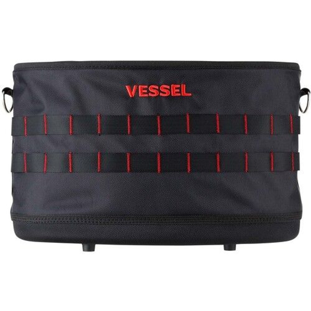 VESSEL タフフィットバケツ, ブラック, TBK-200
