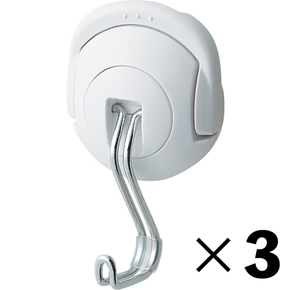 【3個セット】コクヨ　マグネットフック　タフピタ　白【メーカー直送・代引不可】