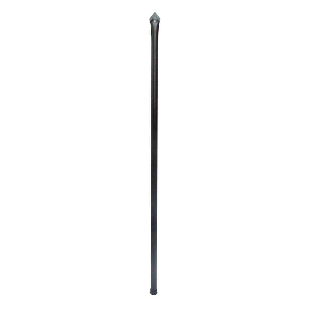 頑丈なアメリカン杭　ブラックＨＴ　約Φ４９Ｘ２０００ｍｍ, ブラックＨＴ, 2000mm