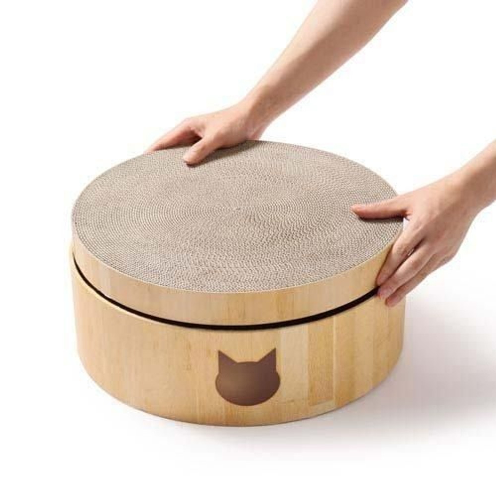 猫壱　バリバリボウル　猫柄, 猫柄, 幅398mm、奥行き398mm、高さ120mm