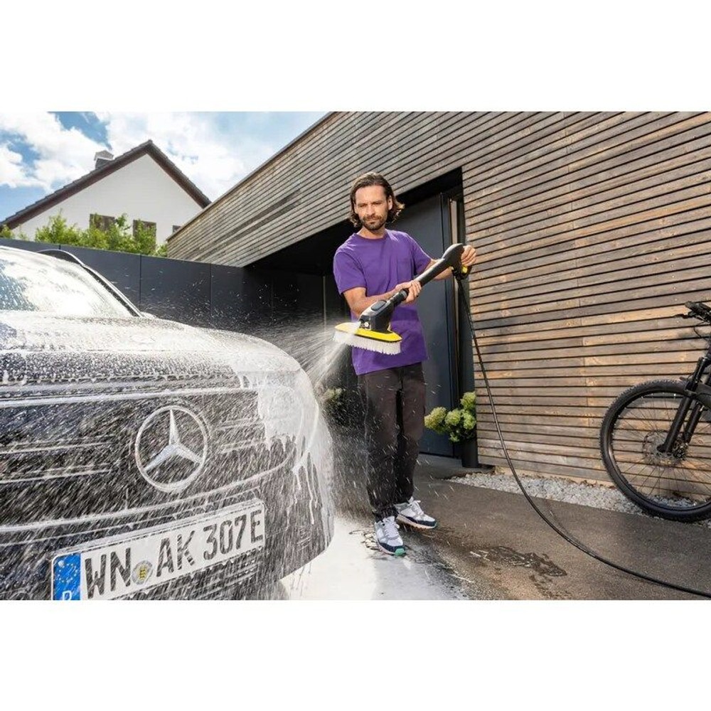 ケルヒャー 3 in 1 ウォッシュブラシ 2.644-374.0 , ブラック＋イエロー, K2~K5専用