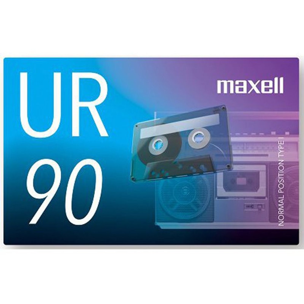 マクセル　ｍａｘｅｌｌ　カセットテープ　ＵＲ　９０分, 90分（5）, 5個入り