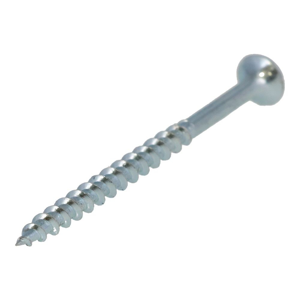 WIZ'A ウィザ　コーススレッド徳用箱２倍入り　６５ｍｍ半ねじ　約１０００本入, 三価クロメート, 65mm