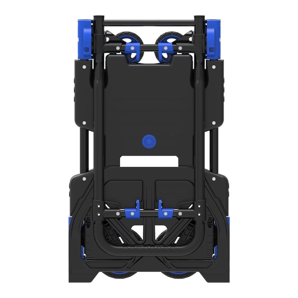 タタメル  ハンドキャリー台車  100kg  FWー90TP, ブラック＋ブルー, 耐荷重：100kg