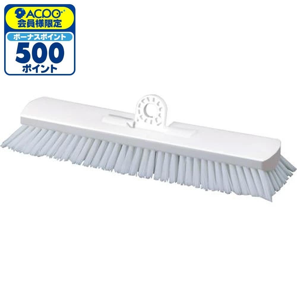 テラモト EFフラットブラシスペア 30cm CL-745-130-0, ホワイト, 30cm