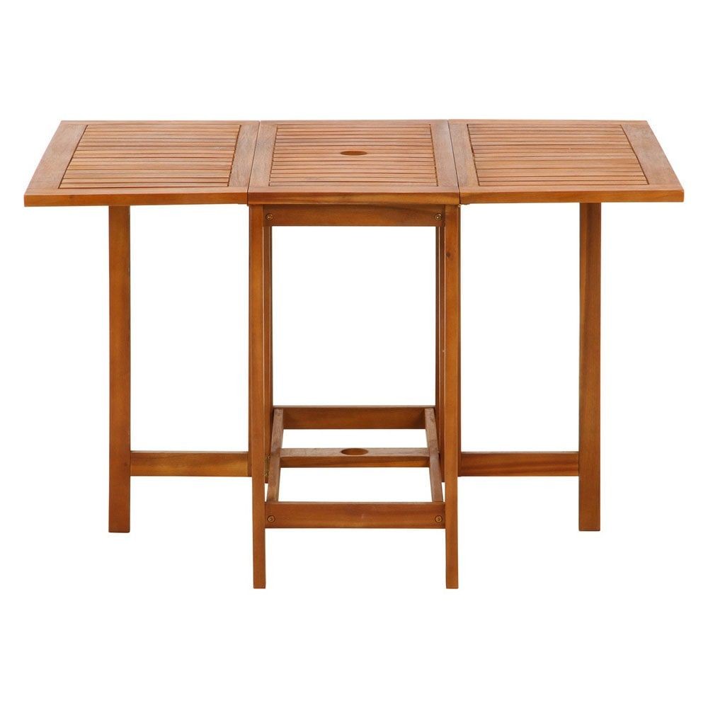 バタフライテーブル＆チェアー5点ＳＥＴ【メーカー直送・代引不可】, ブラウン, 5点セット