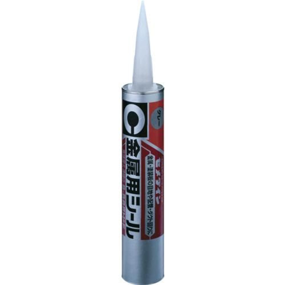 セメダイン 金属用シール グレー SE-113 333ml, グレー, 333ml