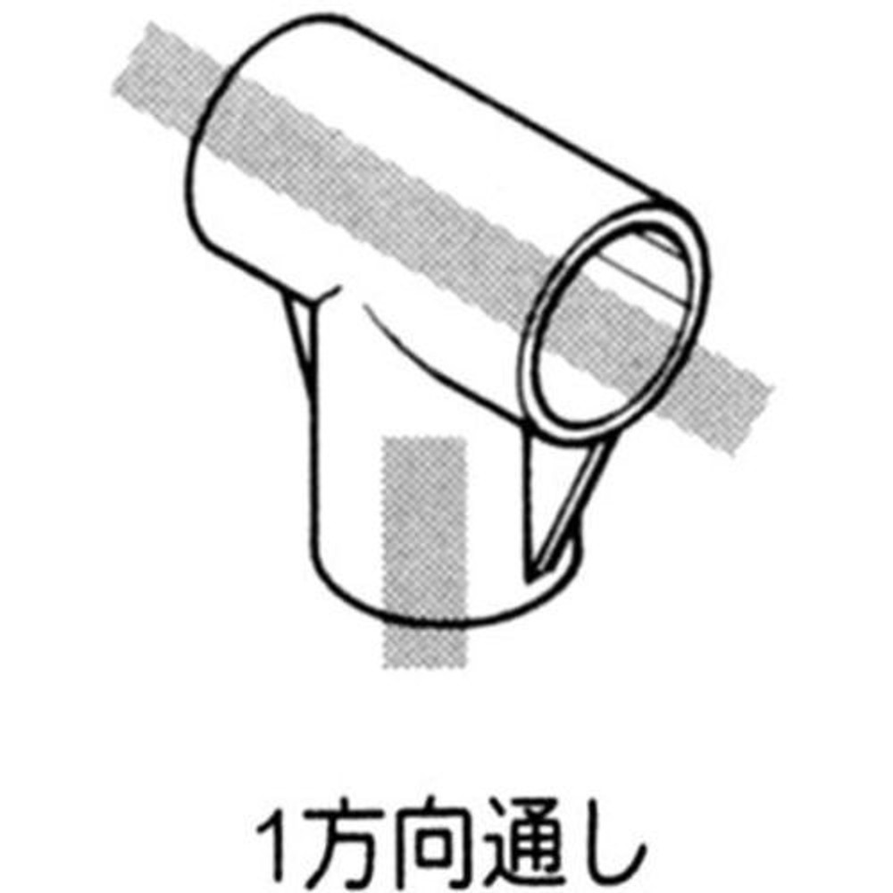 YAZAKI 矢崎化工 イレクタープラスチックジョイント J-7C S 枠・パイプのつなぎ用　Φ28用, アイボリー, J-7C S（3方向（枠のつなぎ用・1方向通し））