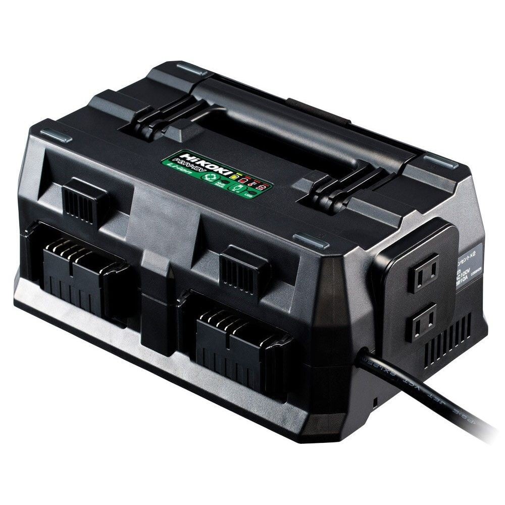 HiKOKI ハイコーキ マルチポート充電器 UC18YTSL ※14.4V・18V・マルチボルト対応, ブラック, 充電器