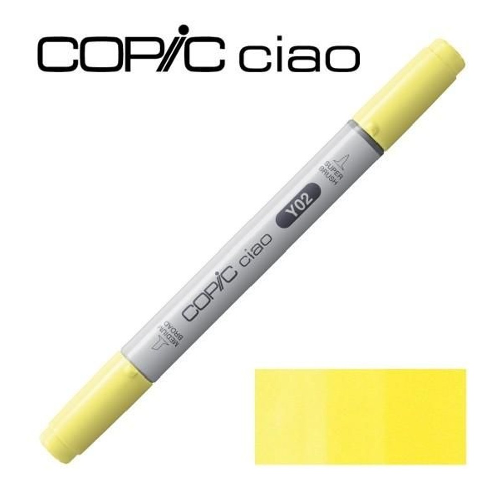 コピックチャオ Y02 カナリア・イエロー,  Y02 カナリア・イエロー, チャオ