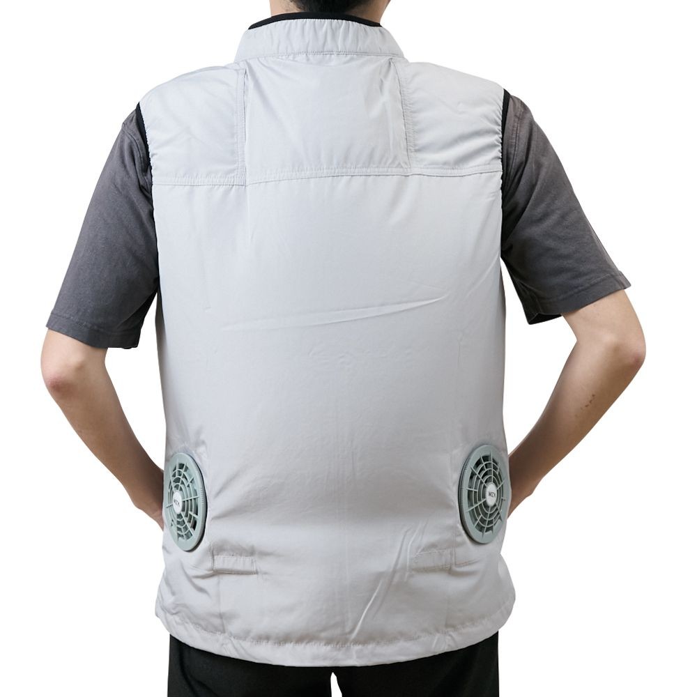 【2025年モデル】ウイザ WIZ'A フルセット空調ウェア　グレー, グレー, 3Lサイズ