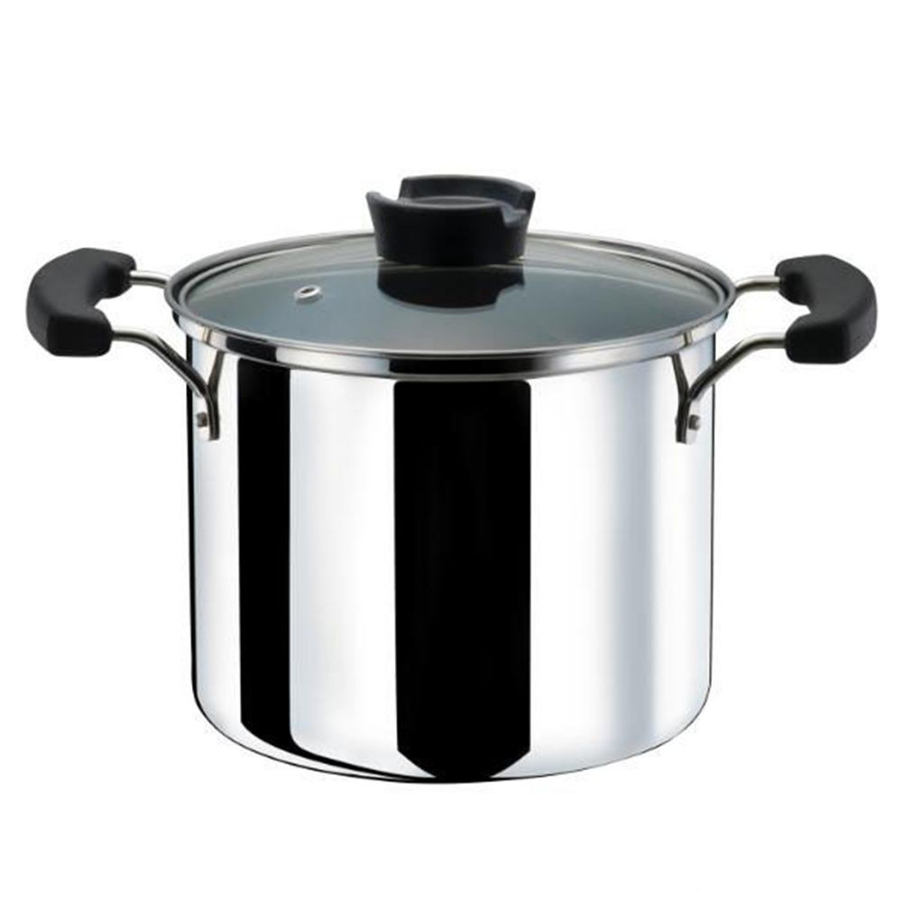 ネオヴェルジェ　ステンレスパスタ鍋　20ｃｍ, シルバー, 20cm