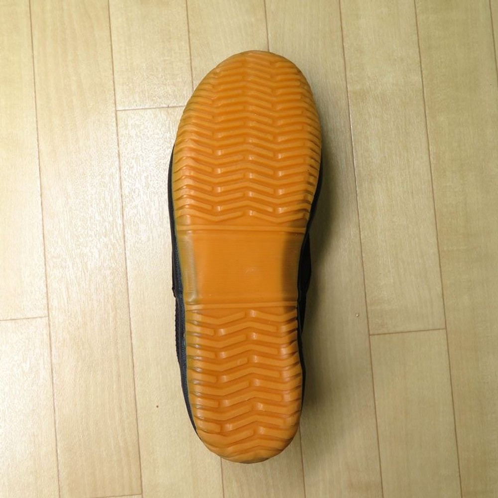 先芯入りワンタッチベルトシューズ　黒, BK（24.5）, 24.5cm