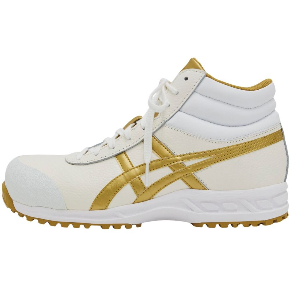 アシックス（ASICS） ウィンジョブ71S ホワイト×ゴールド, ホワイト×ゴールド, 25.5cm
