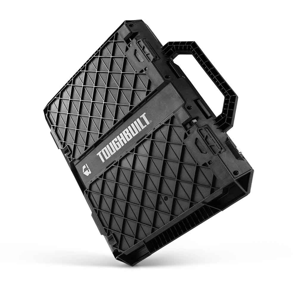 【数量限定】TOUGHBUILT（タフビルト）STACK TECH(スタックテック)　ロープロファイル オーガナイザー, ブラック, TB-B1-O-10