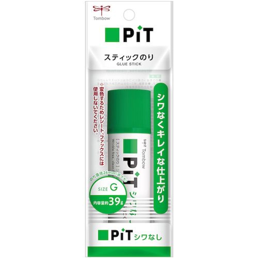 スティックのり　シワなしピット　G　パック, 透明, Gサイズ