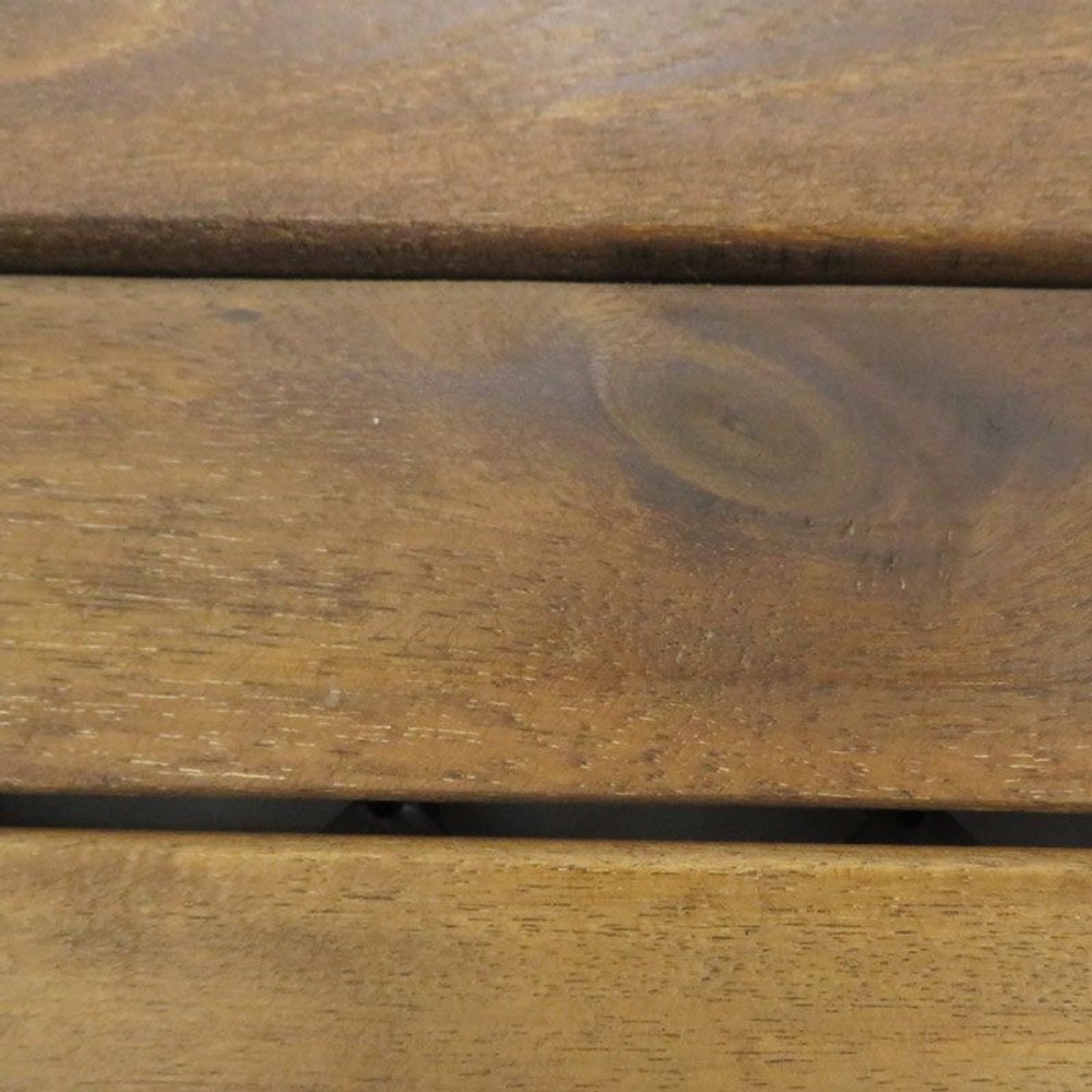 ジョイント式ウッドパネル, ストレート（アカシア）, 6個セット